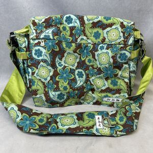 JuJube Diaper Bag Tote Flowers Paisley Shoulder Strap‎ Pockets Ju Ju Be Purse